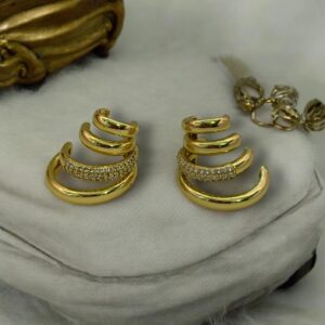Aretes Espiral de Luz-carrie-joyeria